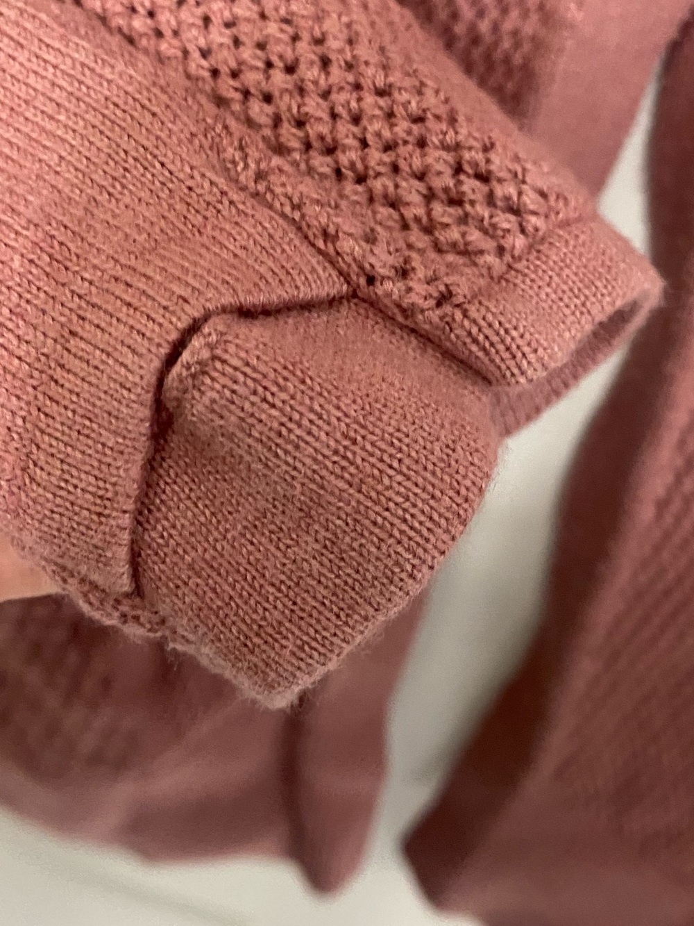 Lululemon Mesh-Back Open Front Hooded Cardigan - Mauve - Picture 6 of 6
